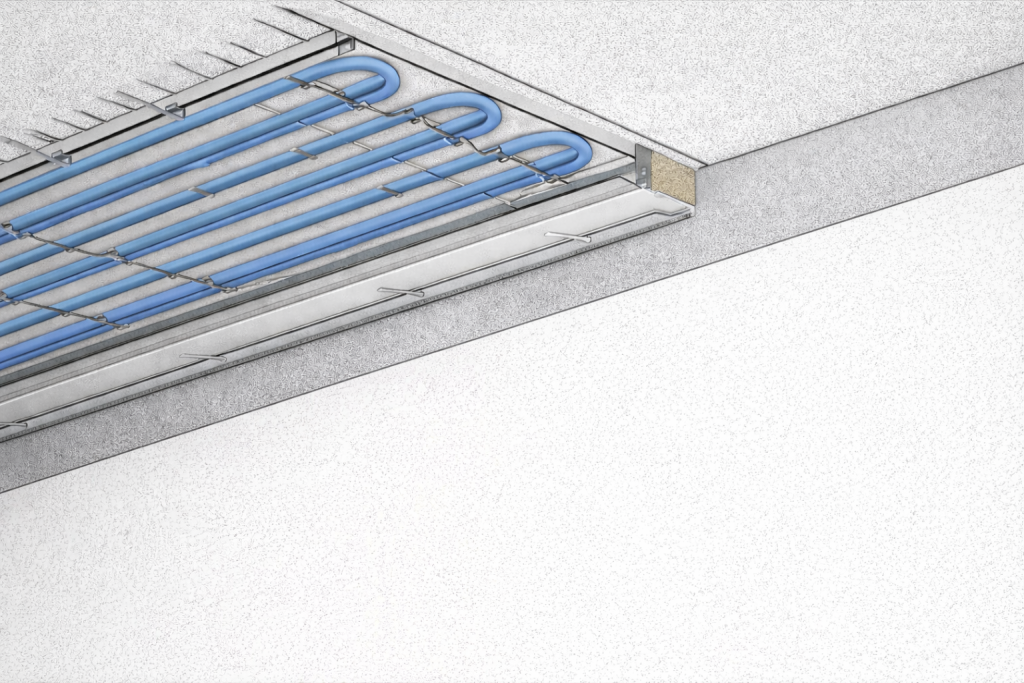 Mennyezethűtés panelek vs függöny karnis
