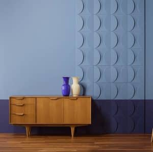 3D falpanelek belsőépítészetben